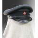 Фуражка суконная комначсостава Технических войск РККА, обр. 1935г.. Без стального каркаса в тулии.